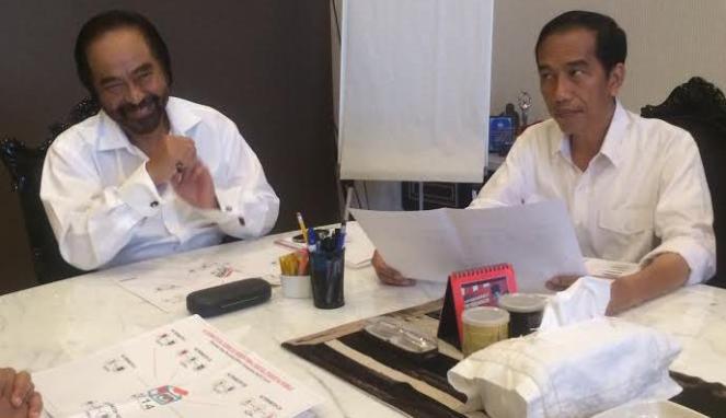 Jokowi Temui Surya Paloh